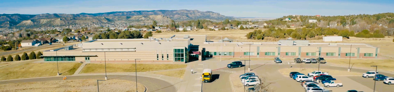 Aerial View of Fishers Peak Elementary