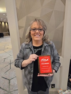 Samantha Archer, THS Assistant Principal, was named this year’s State FCCLA Outstanding Administrator Award recipient